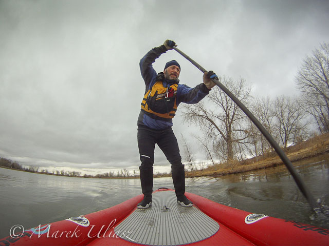 Badfish SUP on Beaver Pond