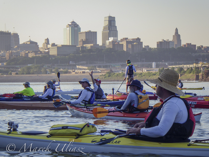 solo boats start of 2013 Missouri River 340 Race