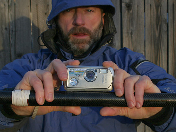 stabilize camera on paddle