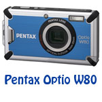 Pentax Optio W80 blue
