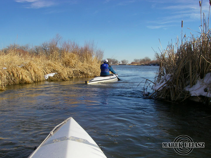 South Platte River winter paddling South Platte River winter paddling