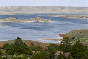 Seminoe Reservoir in Wyoming