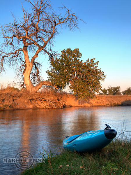 paddling St Vrain Creek