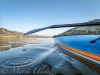 stand up paddleboard on lake in Colorado