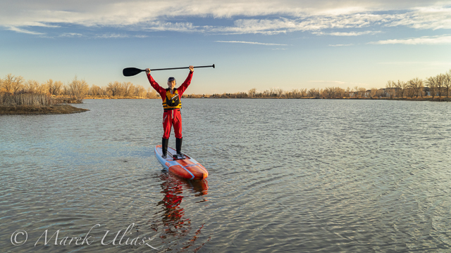 Stand Up and Paddle – Morning on Boyd Lake